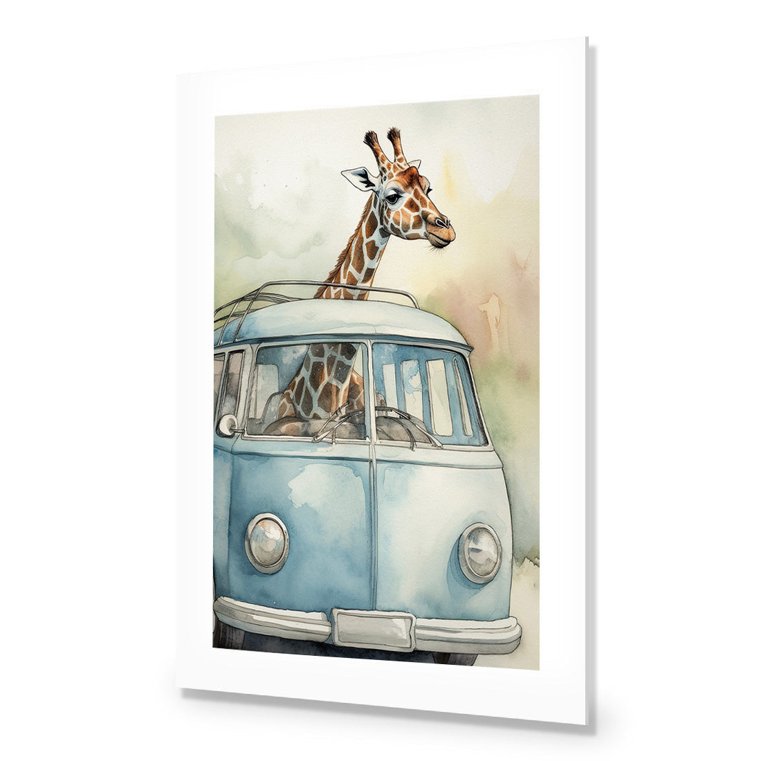 Giraffe in Kombi