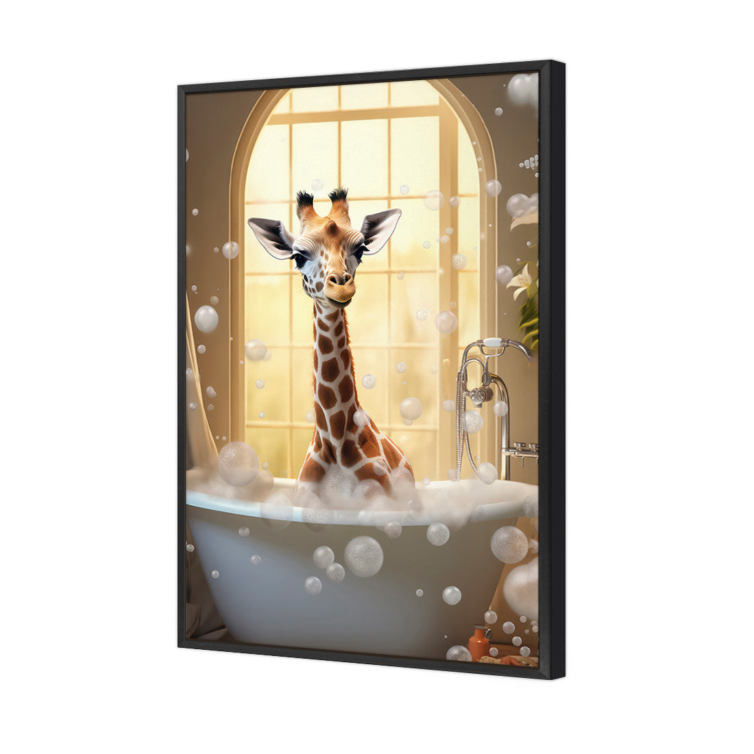Giraffe Bathtime